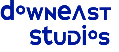downeast studios logo words