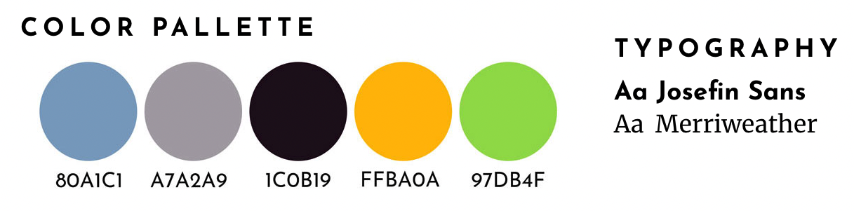 colors and typology